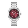 Men's Bulova Jet Star Watch with Red Dial (Model: 96B401)