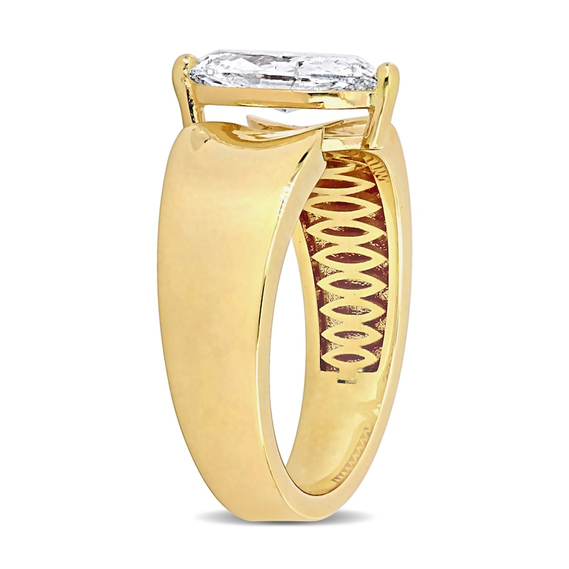 Main Image 2 of Eternally Bonded 1.00 CT. Marquise-Cut Diamond Solitaire Engagement Ring in 14K Gold (H/SI2)