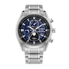 Men's Citizen Eco-Drive® Sport Luxury Super Titanium™ Radio Controlled Chrono Watch with Blue Dial (Model: BY1010-57L)