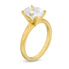 Thumbnail Image 2 of 2.00 CT. Oval Certified Lab-Created Diamond Solitaire Engagement Ring in 14K Gold (F/VS2)
