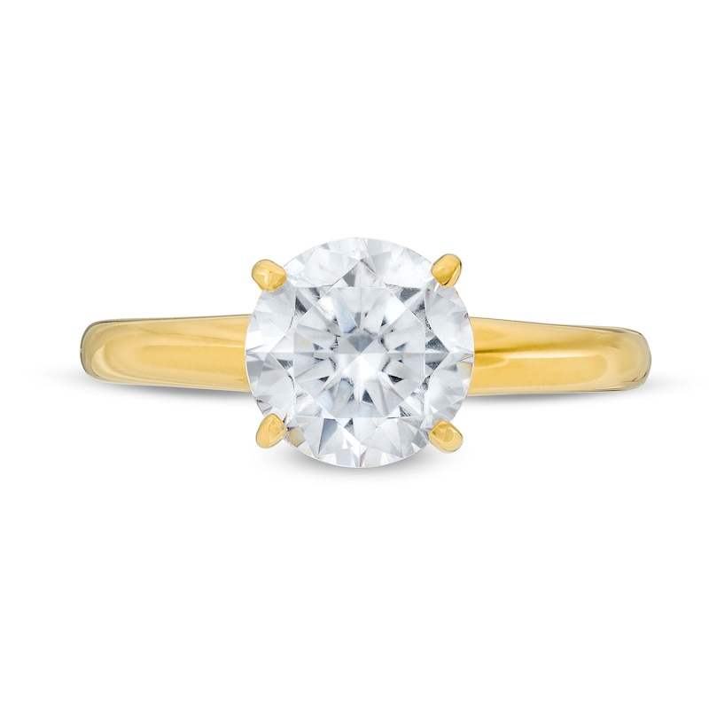 2.00 CT. Certified Lab-Created Diamond Solitaire Engagement Ring in 14K Gold (F/VS2)