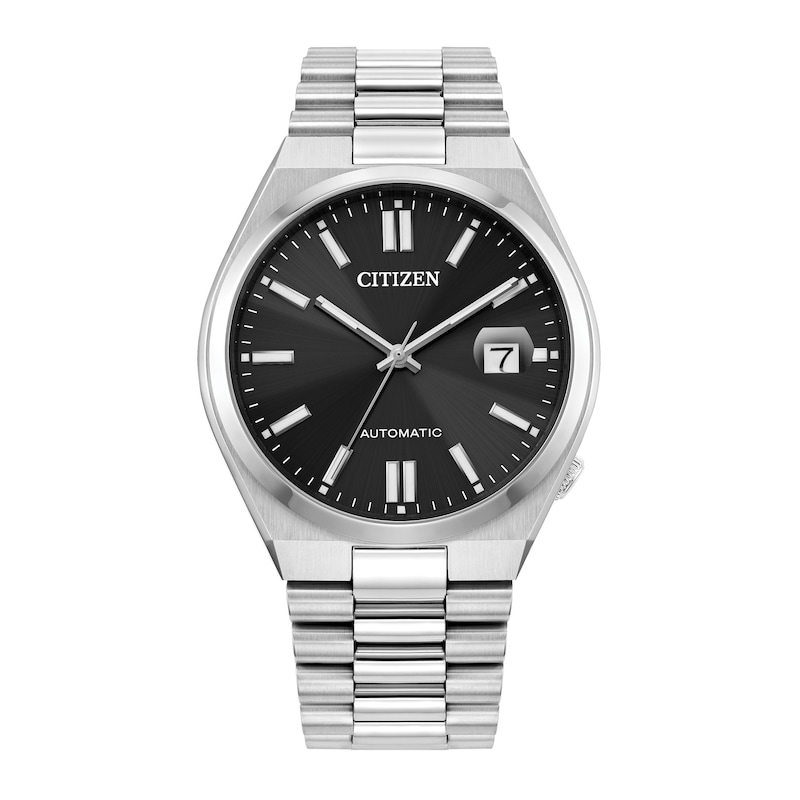 Men's Citizen Tsuyosa Collection Automatic Watch with Black Sunray Dial (Model: NJ0150-56E)|Peoples Jewellers
