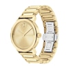 Men's Movado Bold® Evolution Gold-Tone IP Watch with Textured Tonal Gold-Tone Dial (Model: 3601095)