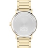 Men's Movado Bold® Evolution Gold-Tone IP Watch with Textured Tonal Gold-Tone Dial (Model: 3601095)