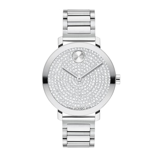 Ladies' Movado Bold® Evolution Watch with Crystal Accent Dial (Model: 3601151)