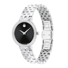 Thumbnail Image 1 of Ladies' Movado Museum® Classic 0.26 CT. T.W. Diamond Watch with Black Dial (Model: 0607814)