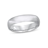Thumbnail Image 0 of Men's Engravable 5.0mm Comfort-Fit Band in Sterling Silver (1 Line)
