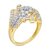 1.00 CT. T.W. Diamond Bypass Ring in 10K Gold