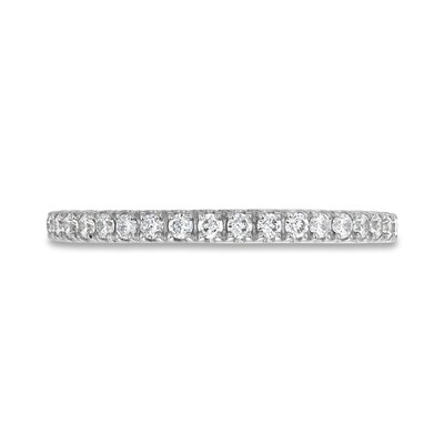 0.25 CT. T.W. Certified Lab-Created Diamond Band in 18K White Gold (F/VS2)