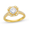 Thumbnail Image 0 of 1.50 CT. T.W. Certified Lab-Created Diamond Art Deco Frame Engagement Ring in 18K Gold (F/VS2)