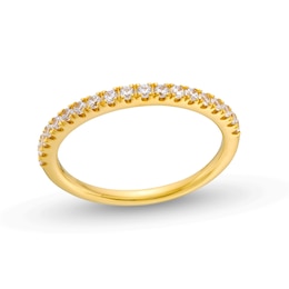 0.25 CT. T.W. Certified Lab-Created Diamond Band in 18K Gold (F/VS2)