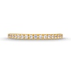 0.25 CT. T.W. Certified Lab-Created Diamond Band in 18K Gold (F/VS2)