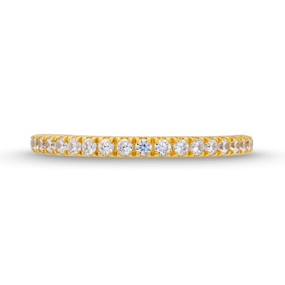 0.25 CT. T.W. Certified Lab-Created Diamond Band in 18K Gold (F/VS2)