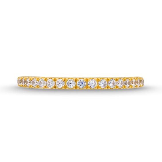 0.25 CT. T.W. Certified Lab-Created Diamond Band in 18K Gold (F/VS2)