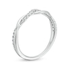 Circle of Gratitude® Collection CT. T.W. Diamond Polished Twist Band in Sterling Silver