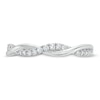 Circle of Gratitude® Collection CT. T.W. Diamond Polished Twist Band in Sterling Silver