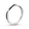 Thumbnail Image 2 of Circle of Gratitude® Collection 0.20 CT. T.W. Black Diamond Polished Braided Band in Sterling Silver