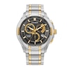 Thumbnail Image 0 of Men's Citizen Eco-Drive® PCAT Chronograph Two-Tone Watch with Black Dial (Model: BL8164-57E)