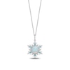 Collector’s Edition Enchanted Disney Frozen 10th Anniversary Snowflake Pendant in Sterling Silver