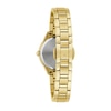 Ladies' Bulova Sutton 0.05 CT. T.W. Diamond Gold-Tone Watch with Mother-of-Pearl Dial (Model: 98R297)