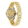 Thumbnail Image 2 of Ladies' Bulova Sutton Gold-Tone Watch with Mother-of-Pearl Dial and Skeleton Heart (Model: 97L172)