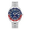 Thumbnail Image 0 of Men's Bulova Oceanographer Red Accent Automatic Watch with Blue Dial (Model: 96B405)