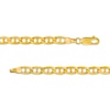 Thumbnail Image 2 of Men's 4.9mm Mariner Link Bracelet in Hollow 10K Gold - 8.5"