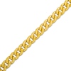 Thumbnail Image 0 of Men's 5.4mm Curb Link Bracelet in Hollow 10K Gold - 8.5"