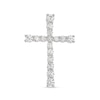 Thumbnail Image 0 of Men's 1.50 CT. T.W. Certified Lab-Created Diamond Cross Necklace Charm in 10K White Gold (F/SI2)