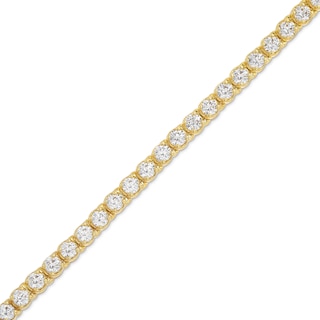 Men's 7.00 CT. T.W. Certified Lab-Created Diamond Tennis Bracelet in 10K Gold (F/SI2) - 8.5"