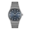 Thumbnail Image 0 of Men's Hugo Boss Candor Grey IP Automatic Watch with Textured Dark Blue Dial (Model: 1514119)