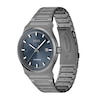 Thumbnail Image 1 of Men's Hugo Boss Candor Grey IP Automatic Watch with Textured Dark Blue Dial (Model: 1514119)