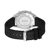 Thumbnail Image 2 of Men's Hugo Boss Top Black Chronograph Silicone Strap Watch with Black Dial (Model: 1514091)