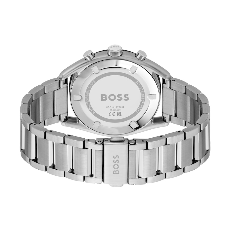 Men's Hugo Boss Top Chronograph Watch with Dark Blue Dial (Model: 1514093)|Peoples Jewellers