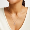 Thumbnail Image 1 of Unstoppable Love™ 0.25 CT. T.W. Diamond Teardrop Pendant in Sterling Silver