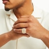 1.45 CT. T.W. Diamond Allah Symbol Signet Ring in 10K Gold