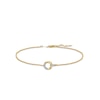 Thumbnail Image 0 of Diamond Accent Circle Anklet in 10K Gold