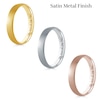 Men's Engravable 4.0mm Band in 10K Gold (1 Line