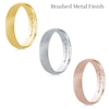 Thumbnail Image 1 of Men's Engravable 5.0mm Band in 10K Gold (1 Line)