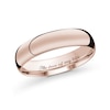 Men's Engravable 5.0mm Band in 10K Rose Gold (1 Line)