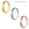 Men's Engravable 5.0mm Band in 10K Rose Gold (1 Line)