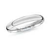 Thumbnail Image 0 of Men's Engravable 3.0mm Band in 10K White Gold (1 Line)