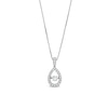 Unstoppable Love™ 0.50 CT. T.W. Diamond Vintage-Style Teardrop Pendant in 10K Gold