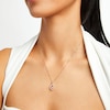 Thumbnail Image 2 of Unstoppable Love™ 0.50 CT. T.W. Diamond Vintage-Style Teardrop Pendant in 10K Gold