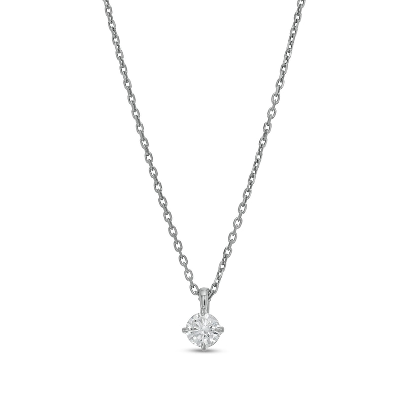 CT. Diamond Solitaire Pendant in 14K Gold (J/I2)|Peoples Jewellers