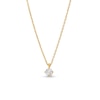 Thumbnail Image 1 of 0.30 CT. Diamond Solitaire Pendant in 14K Gold (J/I2)