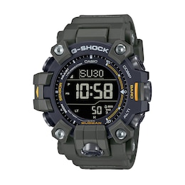 Men's Casio G-Shock Master of G MUDMAN Black Strap Digital Watch with Black Dial (Model: GW9500-3)