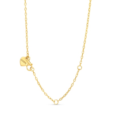 Godiva x Le Vian® 0.30 CT. T.W. Chocolate Diamond® Heart Pendant in 14K Honey Gold™ - 19"