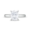 2.00 CT. Oval-Cut Certified Diamond Solitaire Engagement Ring in 14K White Gold (I/I1)