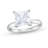 Thumbnail Image 0 of 3.00 CT. Princess-Cut Certified Diamond Solitaire Engagement Ring in 14K White Gold (I/I1)